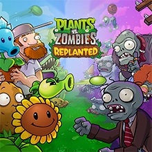 Plants vs. Zombies™: Replanted box art.
