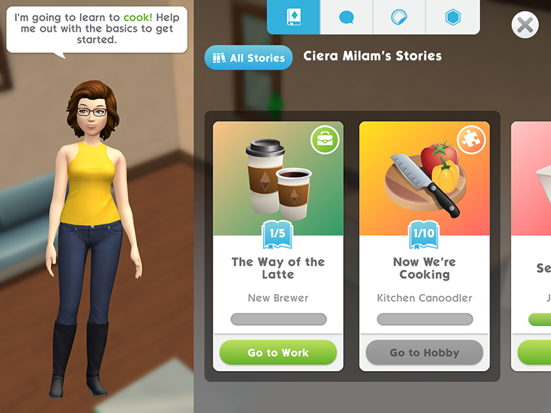 Getting Started in The Sims Mobile