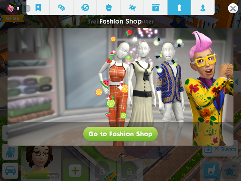 The Sims Mobile - Buy items in The Sims Mobile